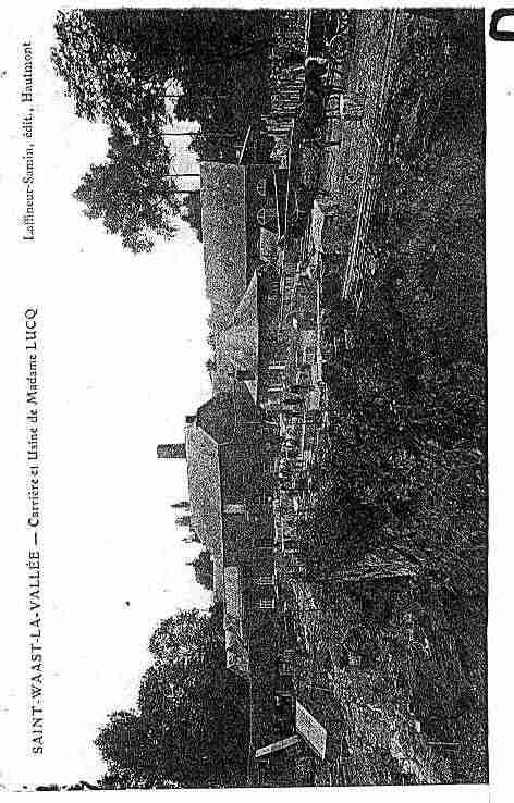 Ville de SAINTWAAST Carte postale ancienne