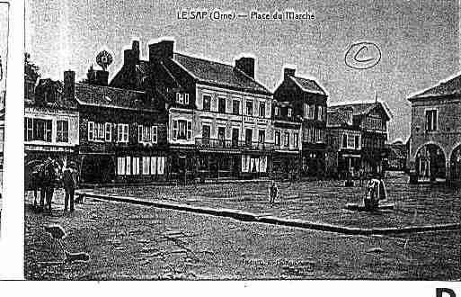 Ville de SAP(LE) Carte postale ancienne