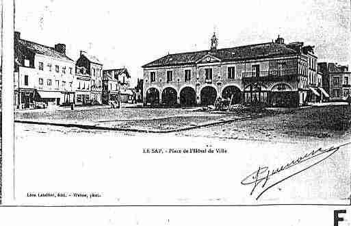 Ville de SAP(LE) Carte postale ancienne