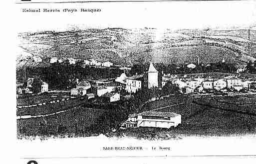 Ville de SARE Carte postale ancienne