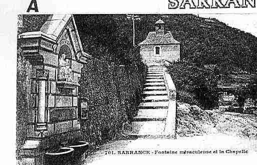 Ville de SARRANCE Carte postale ancienne