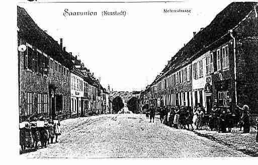 Ville de SARREUNION Carte postale ancienne