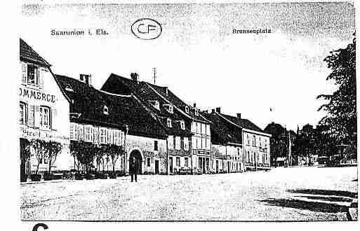 Ville de SARREUNION Carte postale ancienne