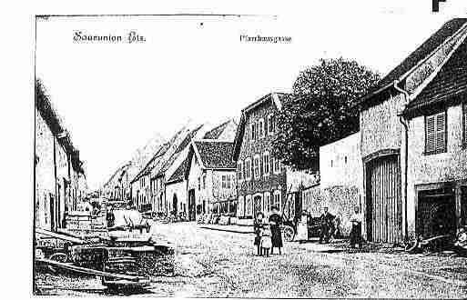 Ville de SARREUNION Carte postale ancienne