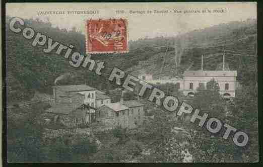 Ville de SAUVIAT Carte postale ancienne