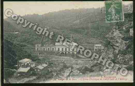 Ville de SAUVIAT Carte postale ancienne