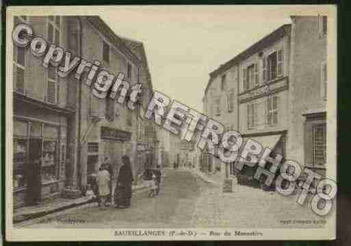 Ville de SAUXILLANGES Carte postale ancienne