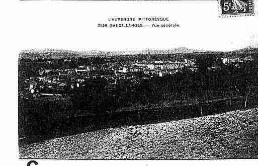 Ville de SAUXILLANGES Carte postale ancienne