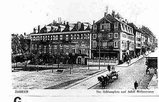 Ville de SAVERNE Carte postale ancienne