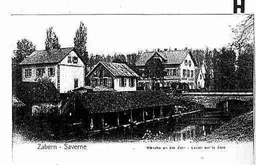 Ville de SAVERNE Carte postale ancienne