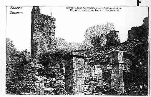 Ville de SAVERNE Carte postale ancienne