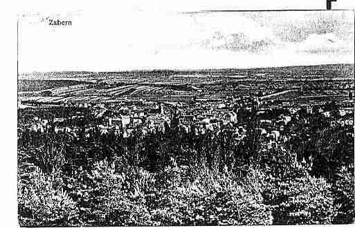 Ville de SAVERNE Carte postale ancienne