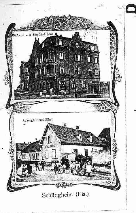 Ville de SCHILTIGHEIM Carte postale ancienne