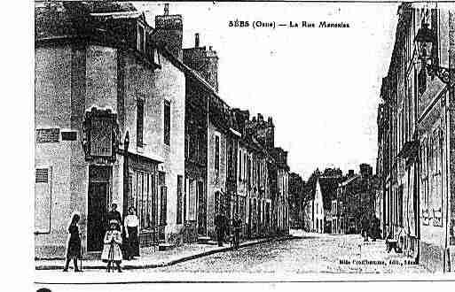 Ville de SEES Carte postale ancienne