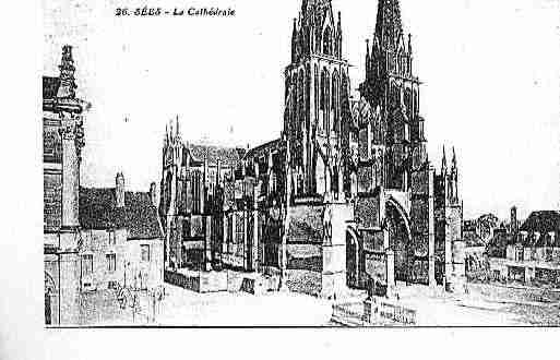 Ville de SEES Carte postale ancienne