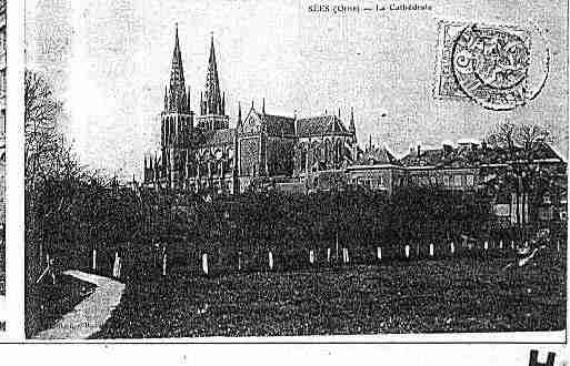 Ville de SEES Carte postale ancienne