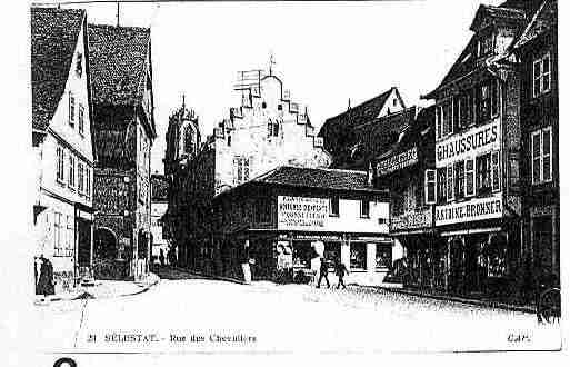 Ville de SELESTAT Carte postale ancienne