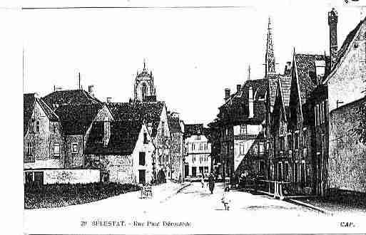 Ville de SELESTAT Carte postale ancienne