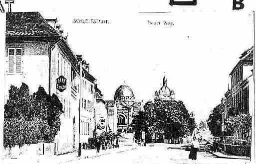 Ville de SELESTAT Carte postale ancienne