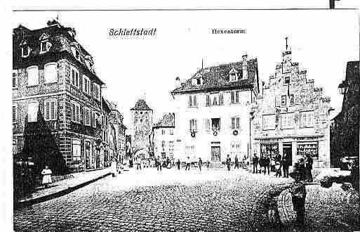 Ville de SELESTAT Carte postale ancienne