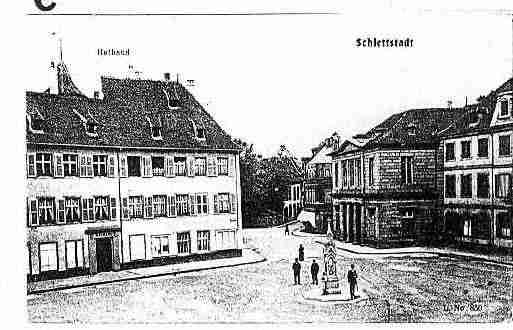 Ville de SELESTAT Carte postale ancienne