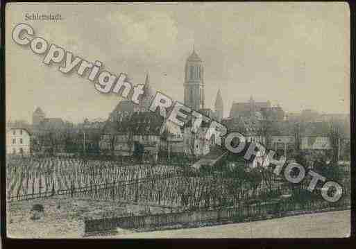 Ville de SELESTAT Carte postale ancienne