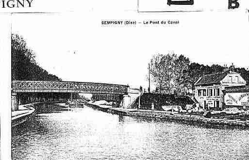 Ville de SEMPIGNY Carte postale ancienne