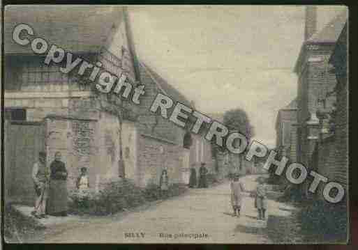 Ville de SILLYLELONG Carte postale ancienne