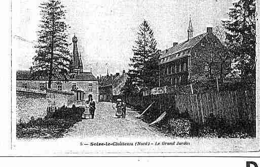 Ville de SOLRELECHATEAU Carte postale ancienne