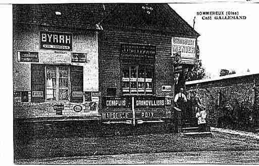 Ville de SOMMEREUX Carte postale ancienne