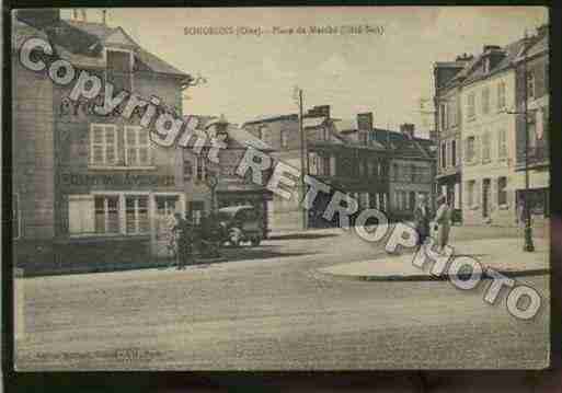 Ville de SONGEONS Carte postale ancienne