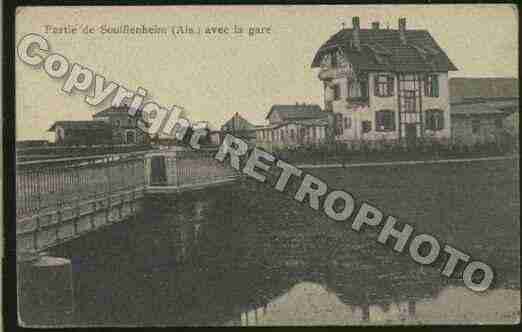 Ville de SOUFFLENHEIM Carte postale ancienne