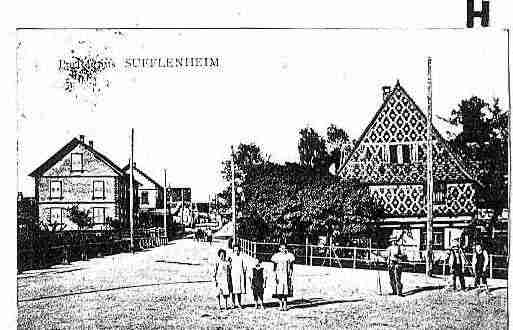 Ville de SOUFFLENHEIM Carte postale ancienne