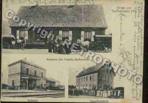 Ville de SOUFFLENHEIM Carte postale ancienne