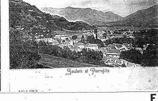 Ville de SOULOM Carte postale ancienne