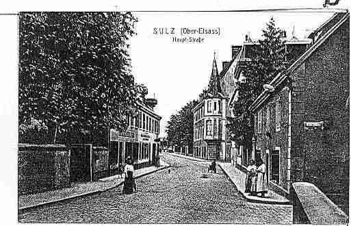 Ville de SOULTZ Carte postale ancienne Ville de SOULTZ Carte postale ancienne