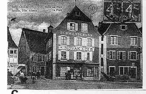 Ville de SOULTZ Carte postale ancienne