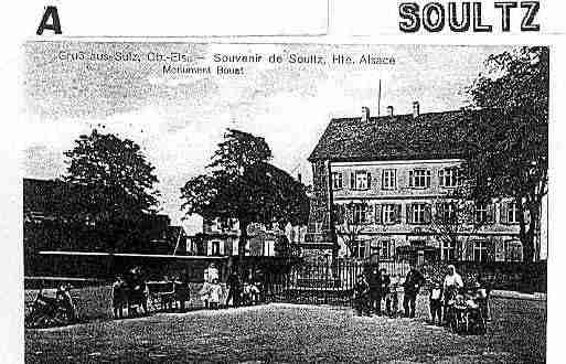 Ville de SOULTZ Carte postale ancienne