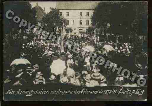 Ville de SOULTZ Carte postale ancienne