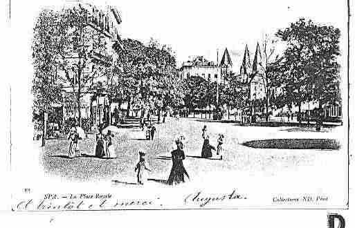 Ville de SPA Carte postale ancienne Ville de SPA Carte postale ancienne