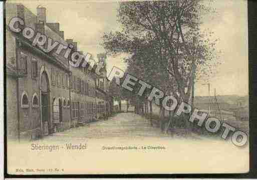 Ville de STIRINGWENDEL Carte postale ancienne