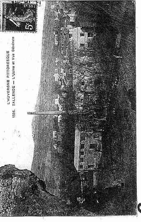 Ville de TALLENDE Carte postale ancienne Ville de TALLENDE Carte postale ancienne