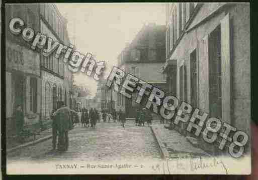 Ville de TANNAY Carte postale ancienne