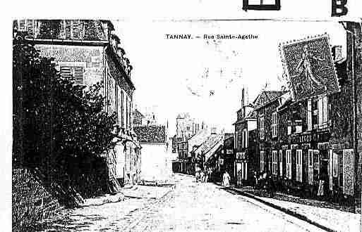 Ville de TANNAY Carte postale ancienne