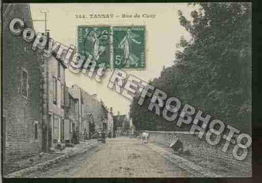 Ville de TANNAY Carte postale ancienne