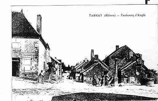 Ville de TANNAY Carte postale ancienne