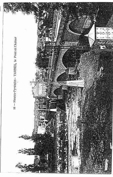 Ville de TARBES Carte postale ancienne