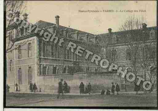 Ville de TARBES Carte postale ancienne