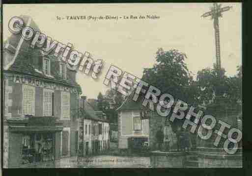 Ville de TAUVES Carte postale ancienne