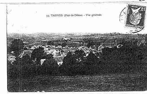 Ville de TAUVES Carte postale ancienne